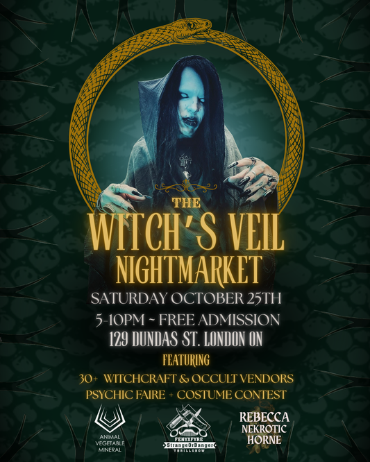 Saturday October 25th - Witches Veil London