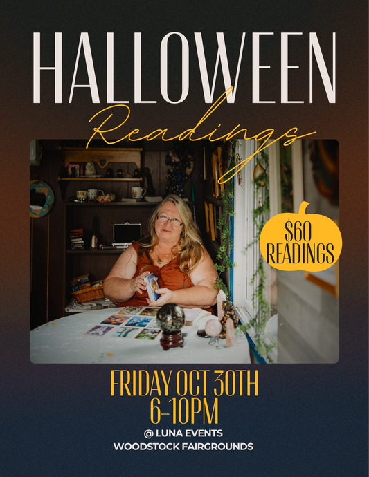 Readings Friday Oct 30th @ Woodstock