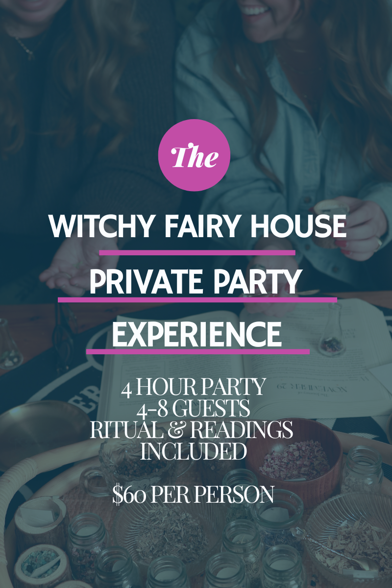 Witchy Fairy House Private Party Experience ✨