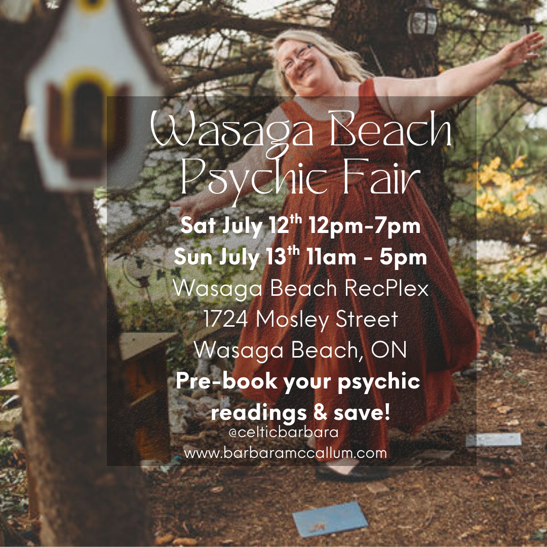 July 12 + 13 - Wasaga Beach Psychic Fair